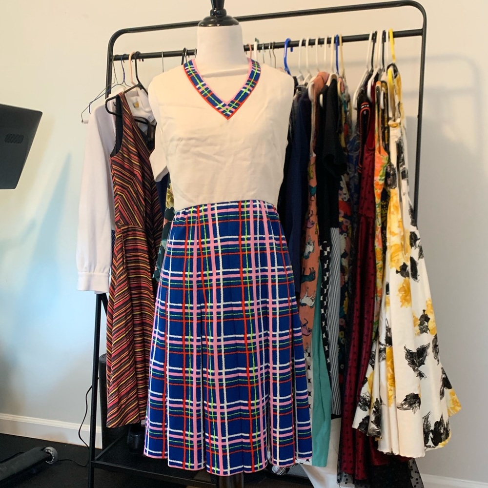 Vintage Small/medium 60s Mod Retro Tennis Dress!